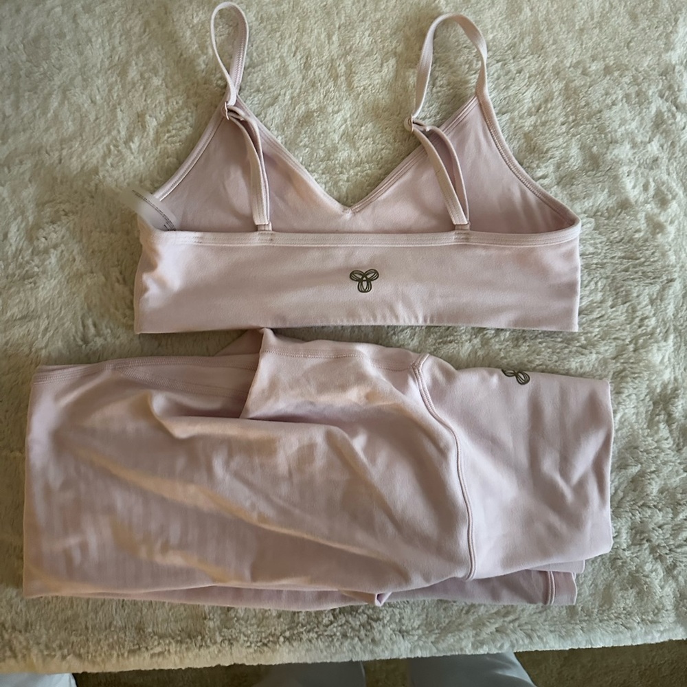 TNA Light Pink Sports Bra